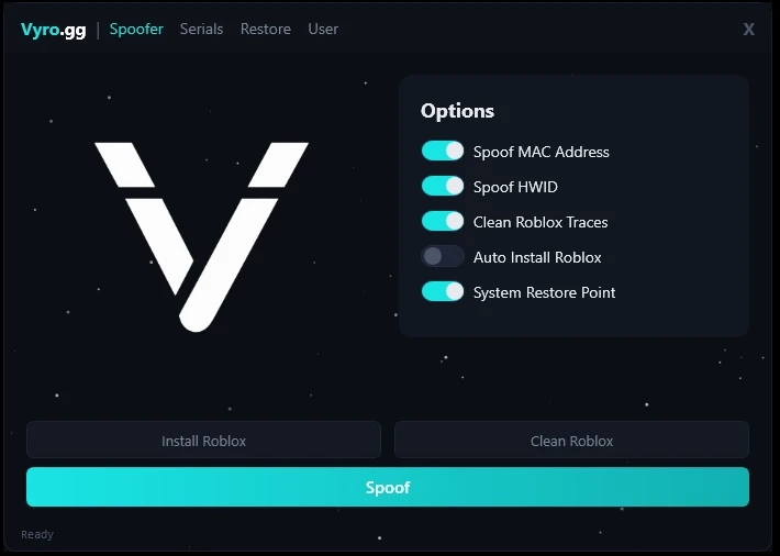 Vyro.gg Spoofer