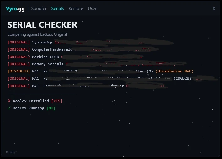 Vyro.gg Spoofer